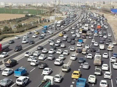 ورود بیش از ۹ میلیون خودرو به استان البرز