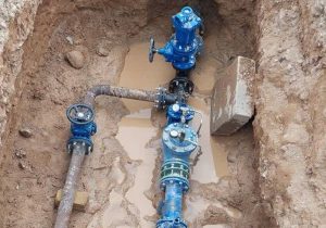 مدیریت فشار شبکه و کاهش حوادث و هدررفت آب در مسکن مهر نظرآباد