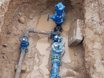 مدیریت فشار شبکه و کاهش حوادث و هدررفت آب در مسکن مهر نظرآباد