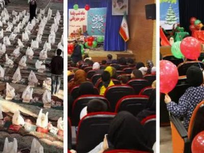 اهداء بیش از ۱۸۰۰ بسته معیشتی شب یلدا به فرزندان ایتام و محسنین البرزی