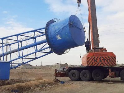 صرفه جویی اقتصادی توزیع آب استان البرز در انجام پروژه مخزن هوایی شهر گلسار