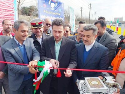 پروژه آسفالت جاده مخصوص تهران- کرج افتتاح شد