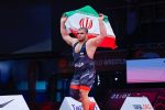 تجلیل از آقای ورزش ایران در حاشیه کشتی فرنگی جام تختی