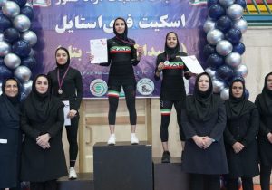 قهرمانی همراه با رکوردشکنی ترانه احمدی در اسکیت فری استایل
