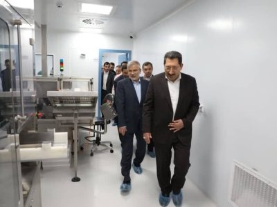 افتتاح یکی از بزرگترین پروژههای دارویی کشور با حضور وزیر صمت در البرز