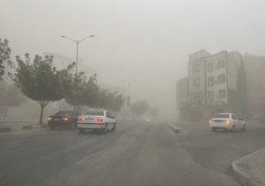 وزش باد شدید در البرز/پیشبینی کاهش محسوس دما