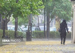 رگبار باران در شمال کشور/ وزش باد شدید در برخی نقاط