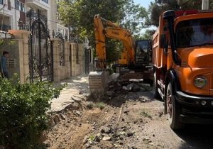تداوم عملیات عمرانی در منطقه ۷ شهرداری کرج