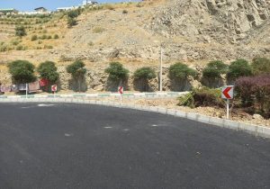 ایمنسازی دوربرگردانهای بلوار جانبازان با نصب تجهیزات ترافیکی